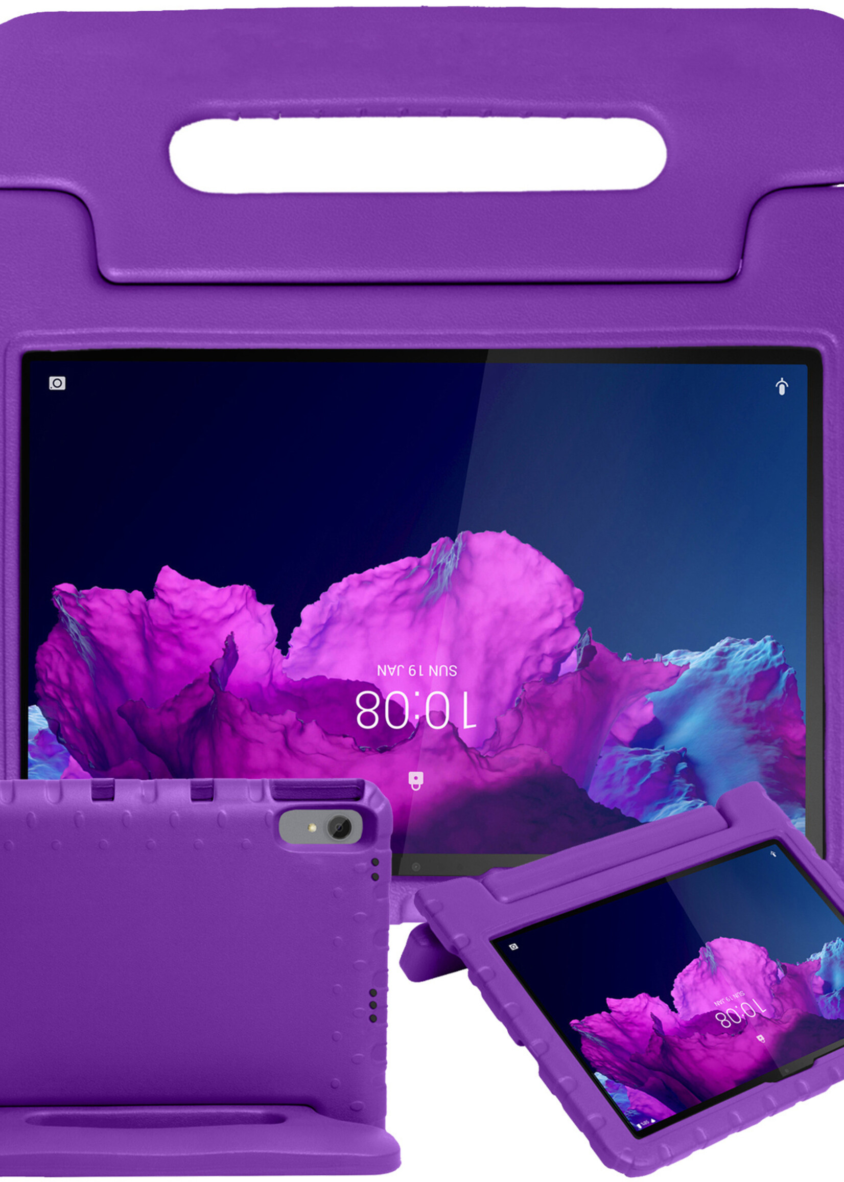 BTH BTH Lenovo Tab P11 Kinderhoes - Paars