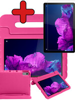 BTH BTH Lenovo Tab P11 Kinderhoes Met Screenprotector - Roze