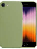 BTH BTH iPhone SE 2022 Hoesje Siliconen - Groen