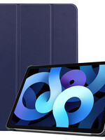 BTH BTH iPad Air 5 Hoesje - Donkerblauw