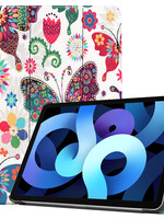 BTH BTH iPad Air 5 Hoesje - Vlinders