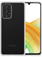 BTH BTH Samsung Galaxy A33 Hoesje Siliconen - Transparant