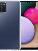 BTH BTH Samsung Galaxy A03s Hoesje Siliconen - Transparant
