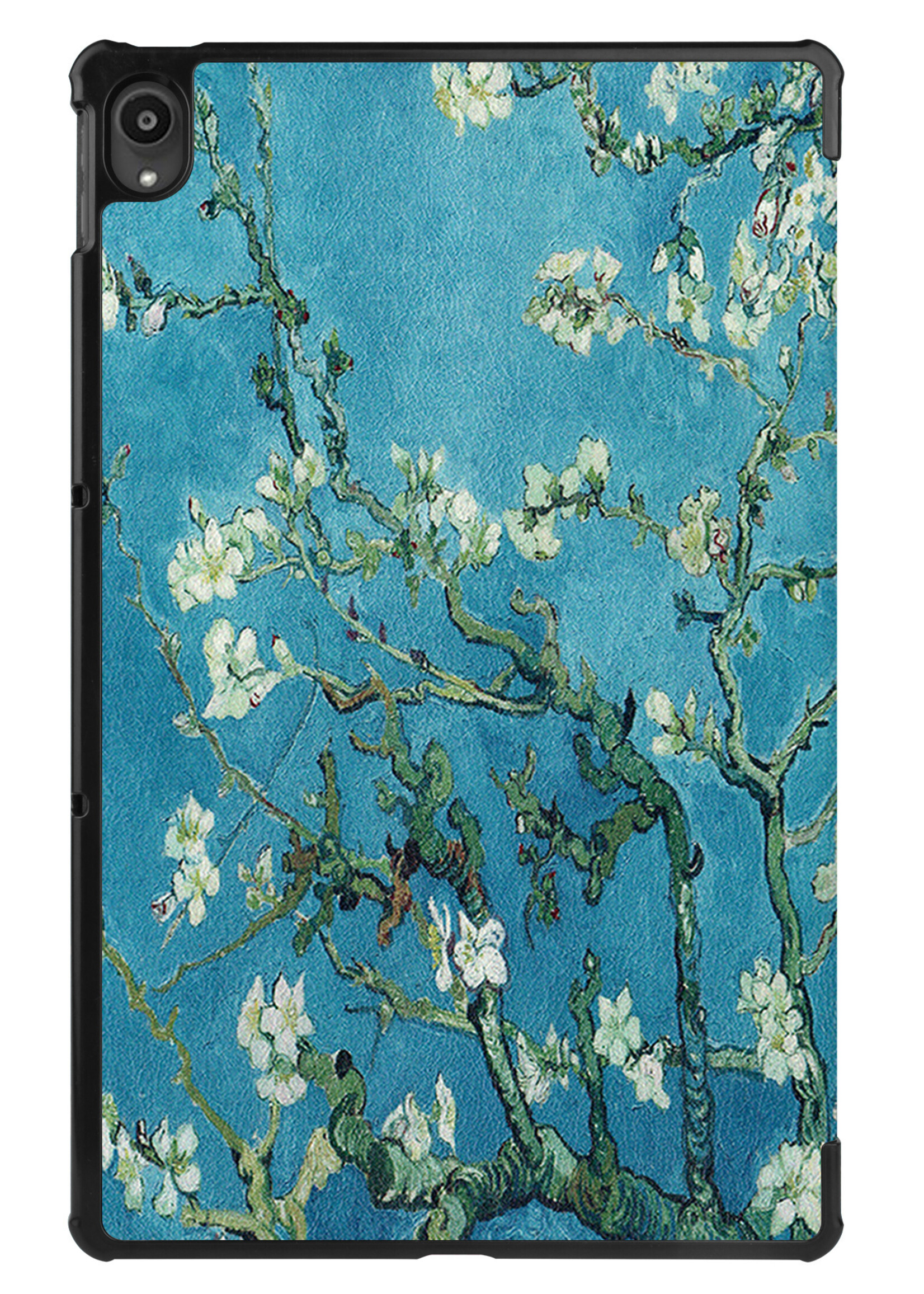 BTH Lenovo Tab P11 Plus Hoes Luxe Book Case Hoesje - Lenovo Tab P11 Plus Hoes Cover (11 inch) - Bloesem