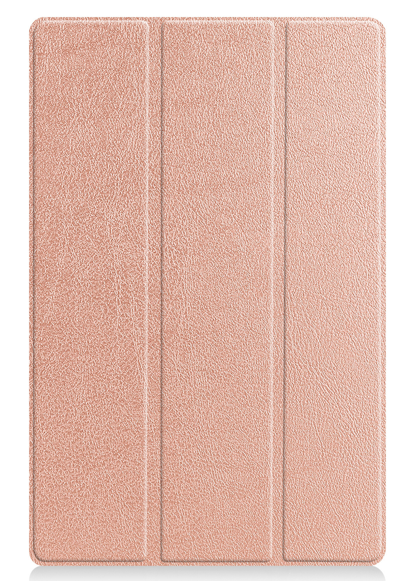 BTH Lenovo Tab P11 Plus Hoes Luxe Book Case Hoesje - Lenovo Tab P11 Plus Hoes Cover (11 inch) - Rosé Goud