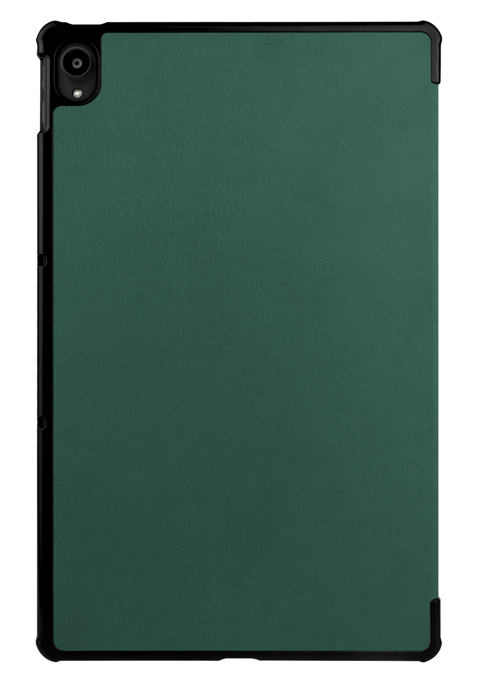 BTH Hoes Geschikt voor Lenovo Tab P11 Plus Hoes Book Case Hoesje Trifold Cover Met Screenprotector - Hoesje Geschikt voor Lenovo Tab P11 Plus Hoesje Bookcase - Donkergroen