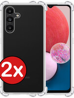 BTH BTH Samsung Galaxy A13 5G Hoesje Shockproof - Transparant - 2 PACK