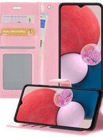 BTH BTH Samsung Galaxy A13 5G Hoesje Bookcase - Lichtroze