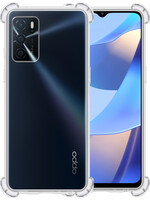 BTH BTH OPPO A16 Hoesje Shockproof - Transparant