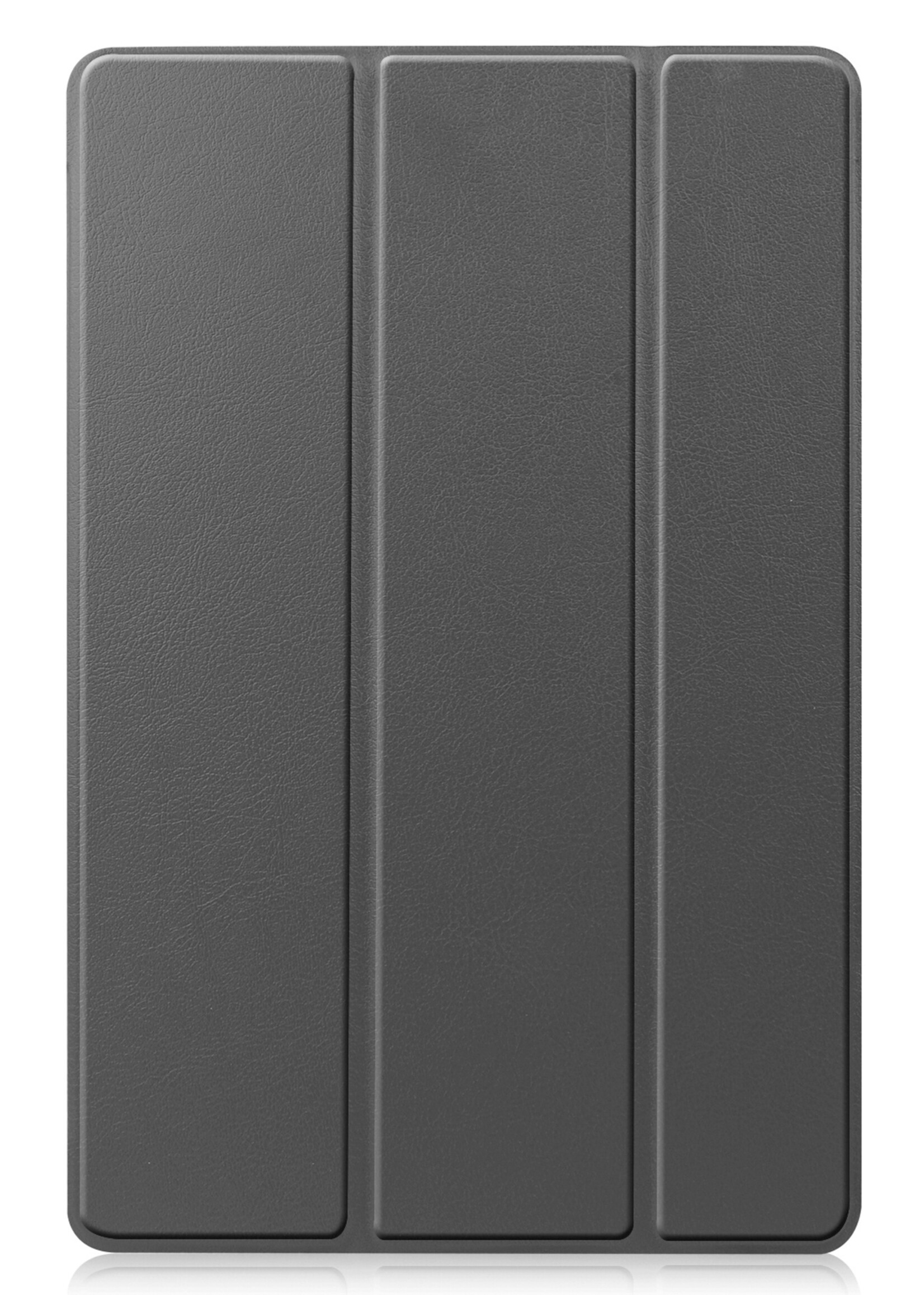 BTH Samsung Tab S8 Hoes Book Case Hoesje Met S Pen Uitsparing - Samsung Galaxy Tab S8 Hoesje Cover - Grijs