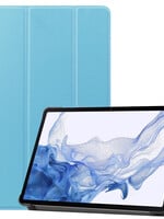 BTH BTH Samsung Galaxy Tab S8 Plus Hoes - Lichtblauw