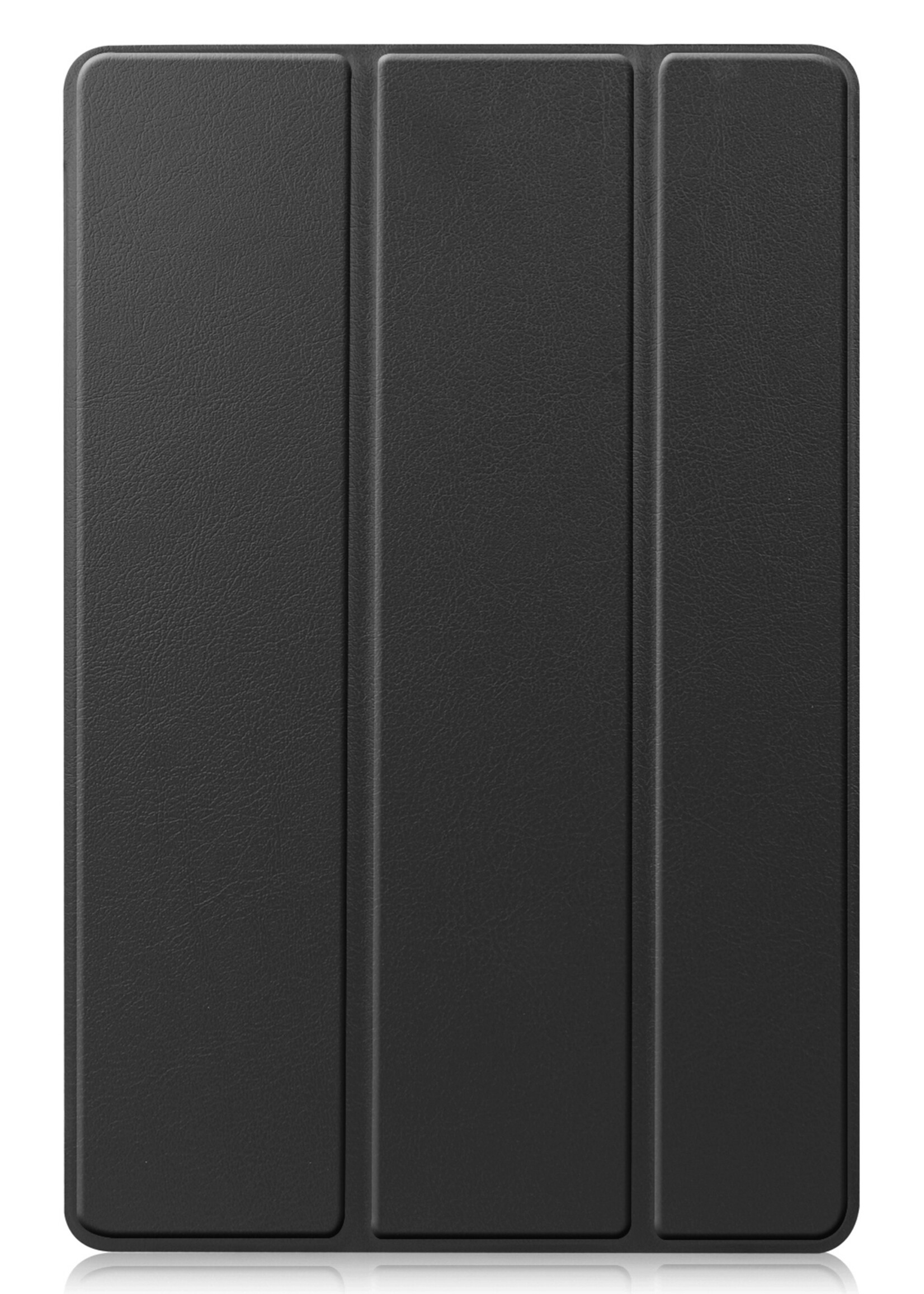 BTH Samsung Tab S8 Plus Hoes Book Case Hoesje Met S Pen Uitsparing - Samsung Galaxy Tab S8 Plus Hoesje Cover - Zwart