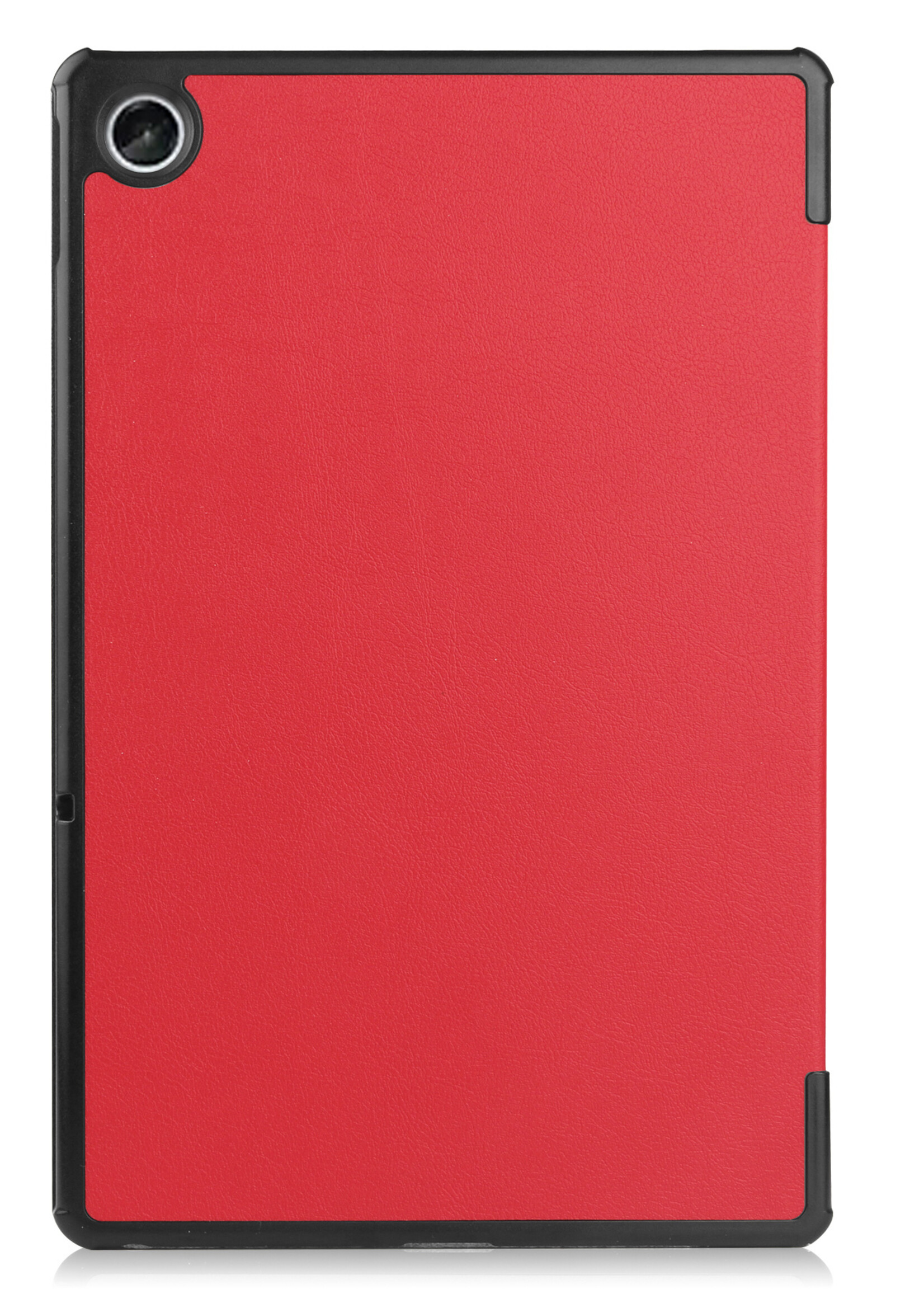 BTH Lenovo Tab M10 Plus Hoes (3e gen) Book Case Hoesje Luxe Cover - Lenovo Tab M10 Plus Hoesje - Rood