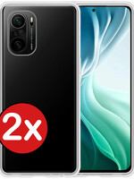 BTH BTH Xiaomi 11i Hoesje Siliconen - Transparant - 2 PACK