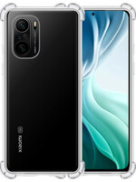 BTH BTH Poco F3 Hoesje Shockproof - Transparant