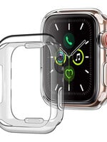 BTH BTH Apple Watch 7 Hoesje Siliconen Transparant - 41 mm