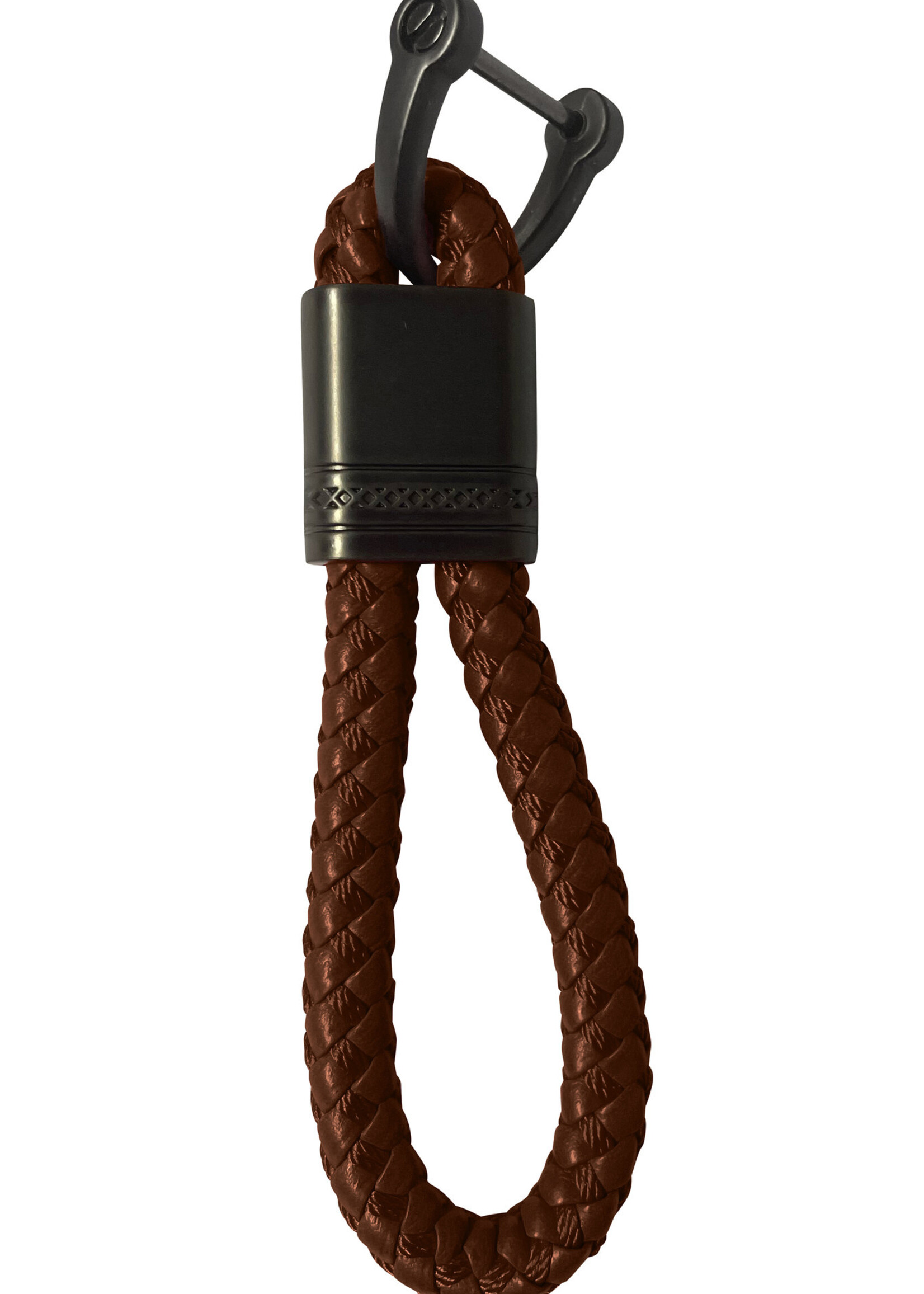 BTH Sleutelhanger Koord Met Sleutelhanger Ring Sleutelhanger Touw Auto Sleutelhanger - Bruin