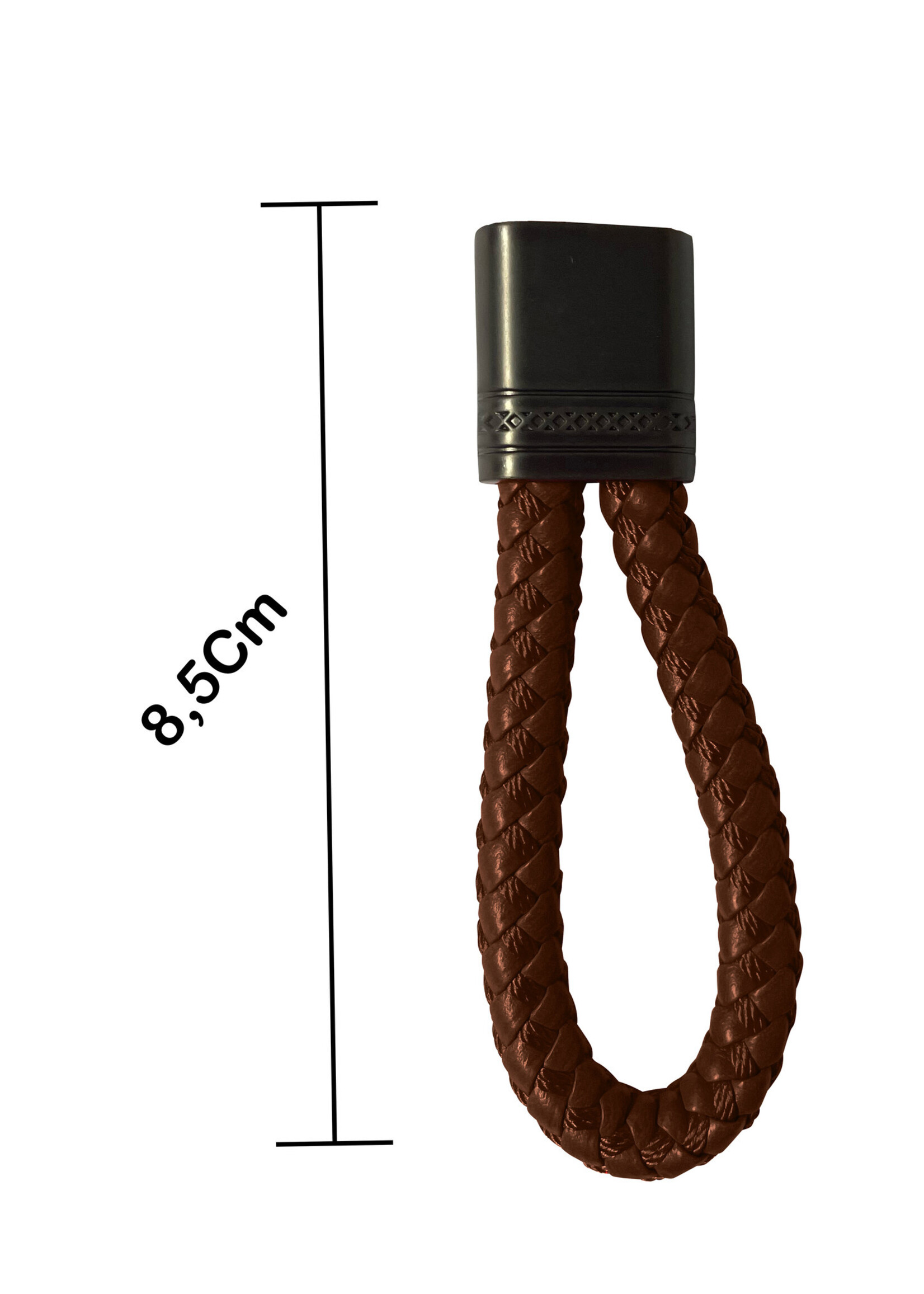 BTH Sleutelhanger Koord Met Sleutelhanger Ring Sleutelhanger Touw Auto Sleutelhanger - Bruin