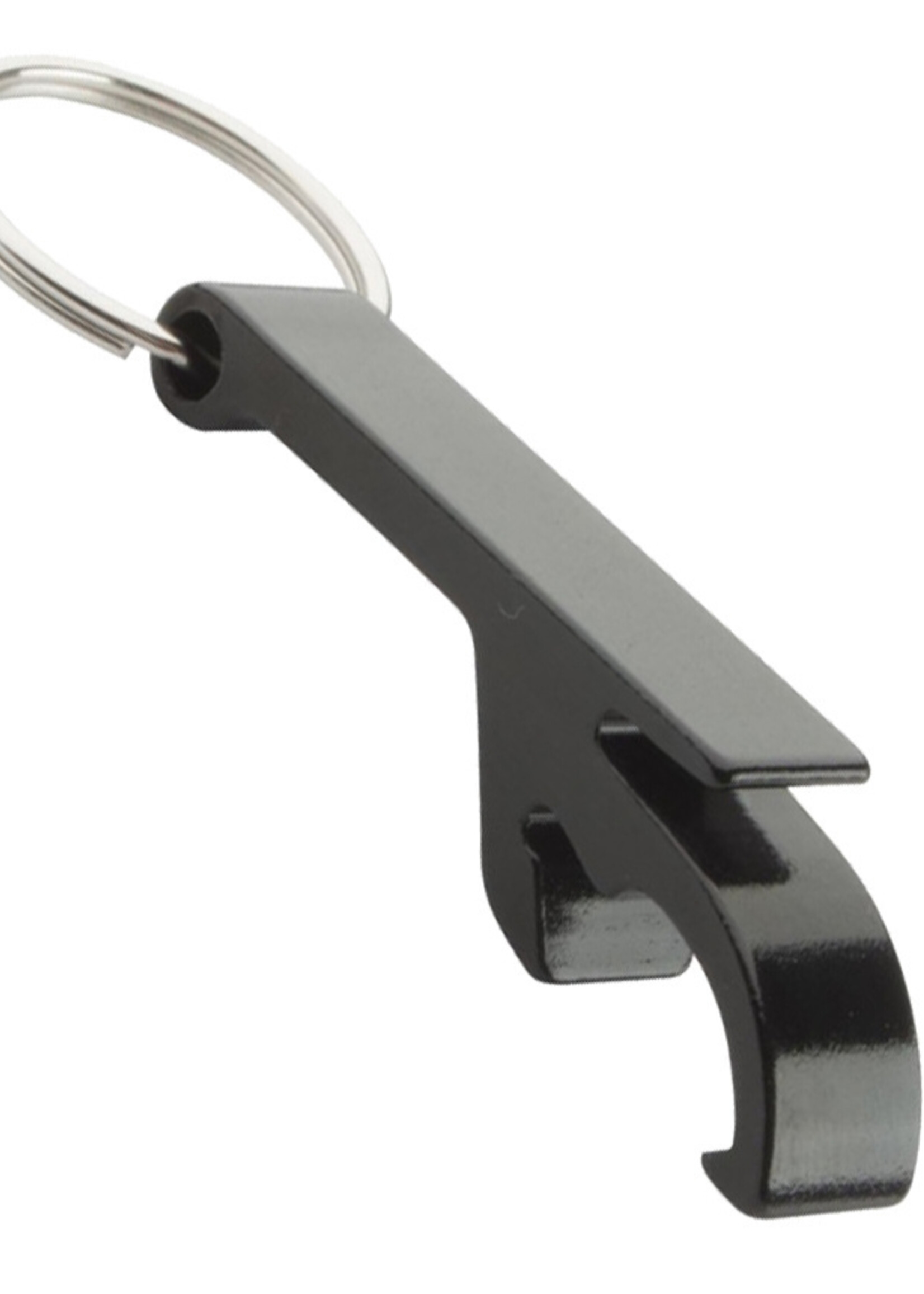 BTH Bieropener Sleutelhanger Bier Sleutelhanger Sleutelhanger Fles - Zwart