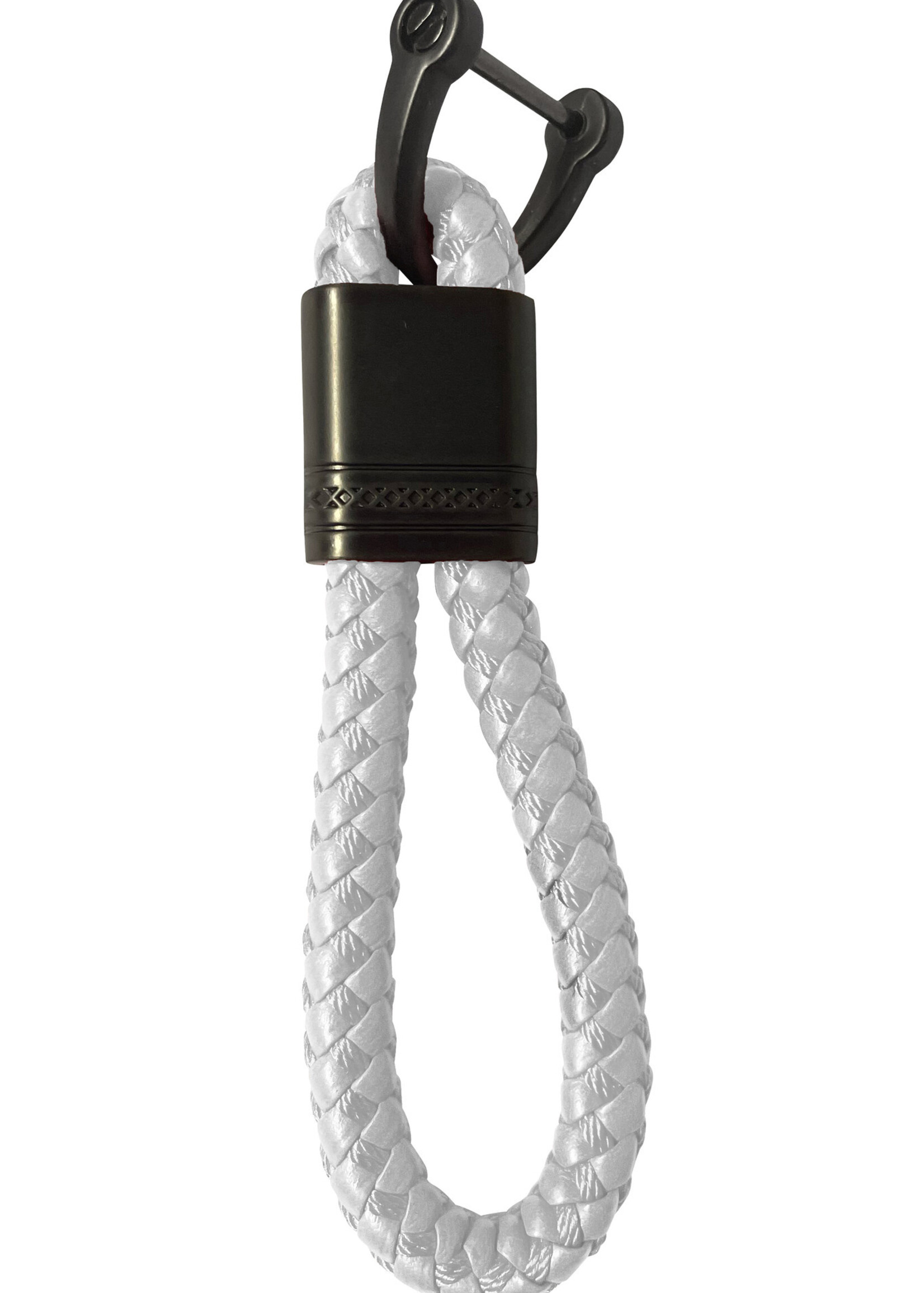 BTH Sleutelhanger Koord Met Sleutelhanger Ring Sleutelhanger Touw Auto Sleutelhanger - Wit