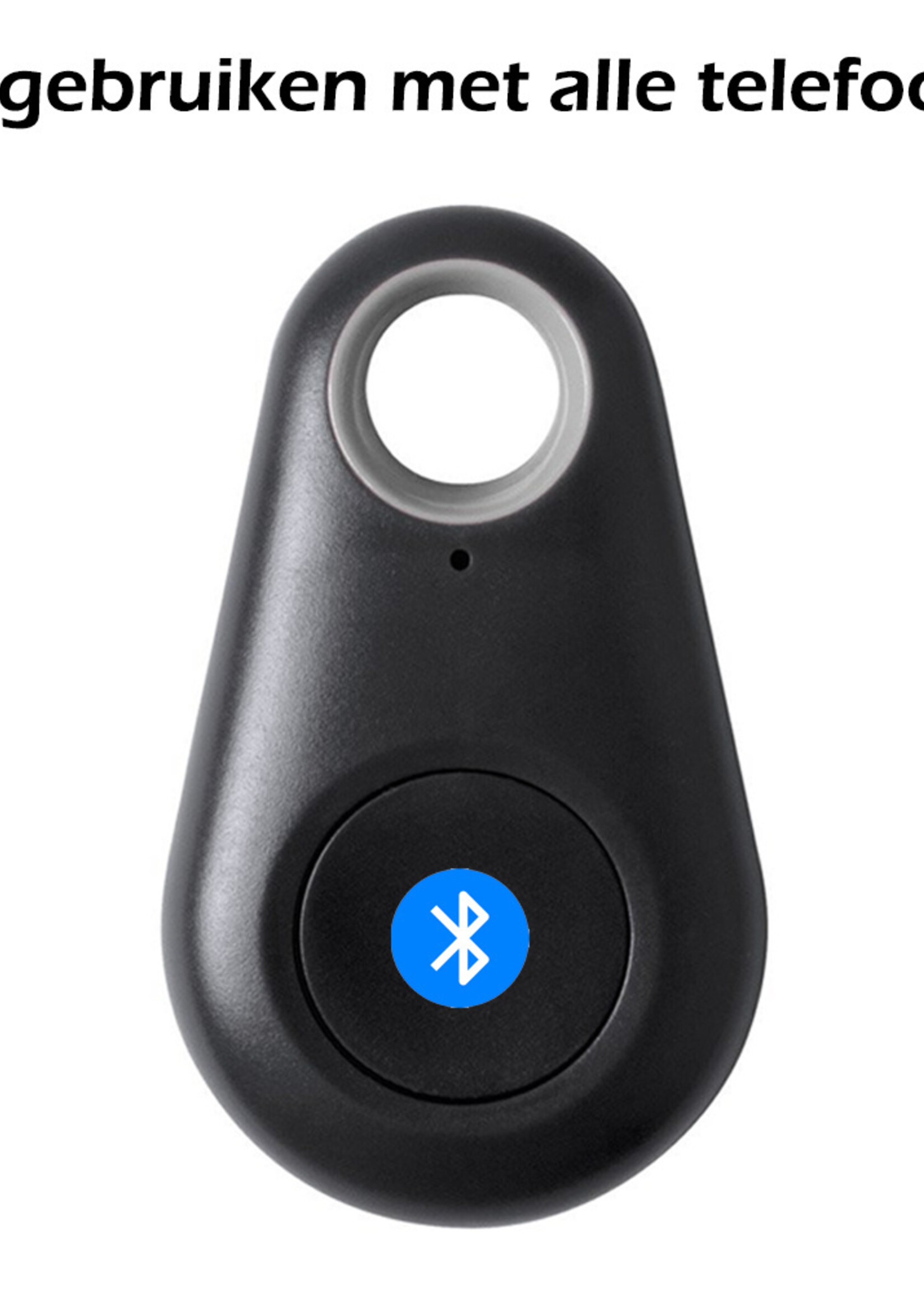 BTH Keyfinder Sleutelvinder Sleutelzoeker Sleutelhanger Keyfinder Bluetooth Sleutels Huisdier - Zwart