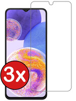 BTH BTH Samsung Galaxy A23 Screenprotector Glas - 3 PACK