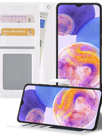 BTH BTH Samsung Galaxy A23 Hoesje Bookcase - Wit