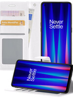 BTH BTH OnePlus Nord CE 2 Hoesje Bookcase - Wit