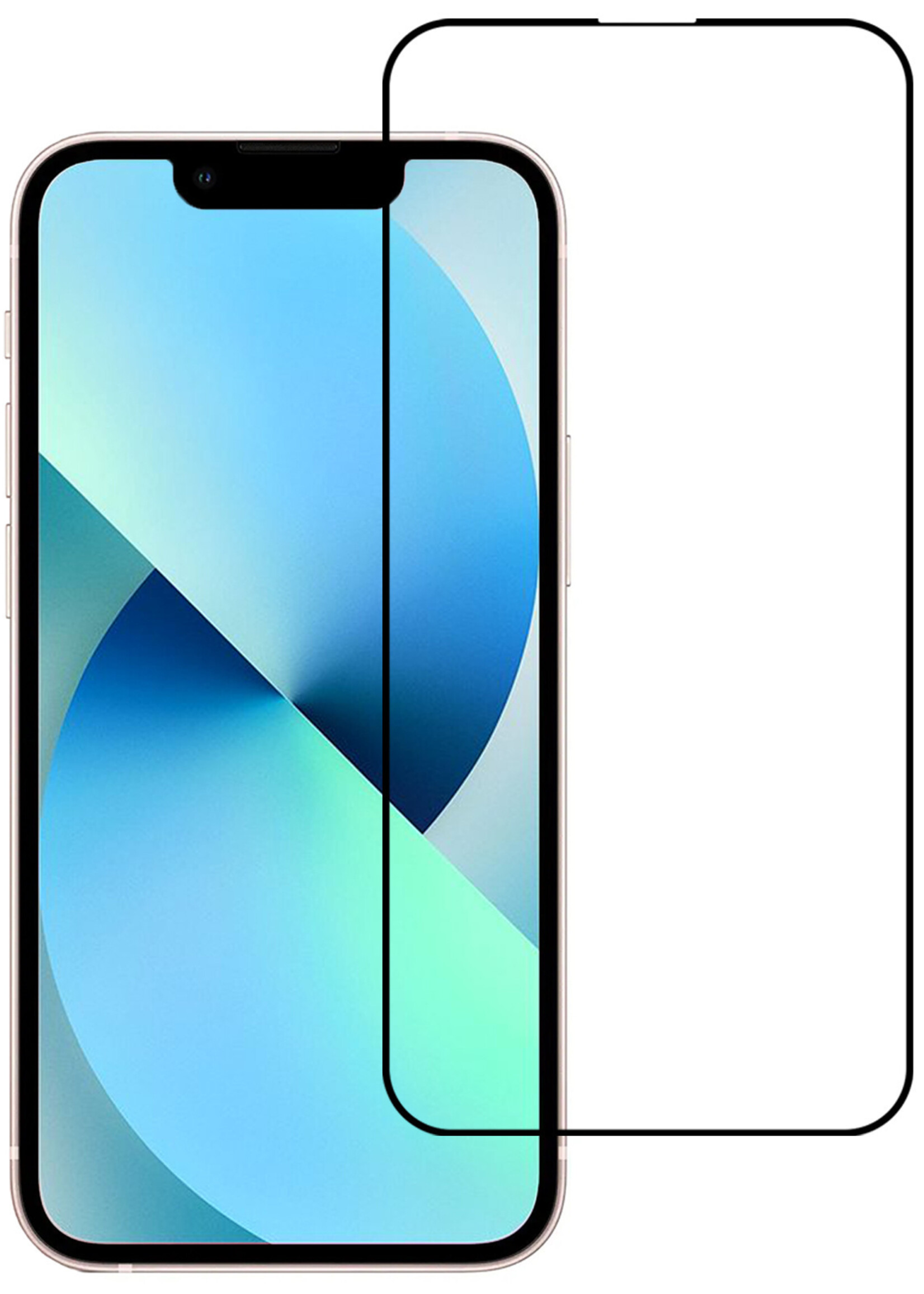 BTH Screenprotector voor iPhone 14 Screenprotector Glas Tempered Glass Gehard Full Screen 3D - Screenprotector voor iPhone 14 Screen Protector