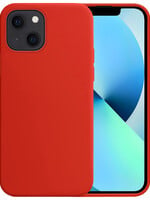 BTH BTH iPhone 14 Plus Hoesje Siliconen - Rood