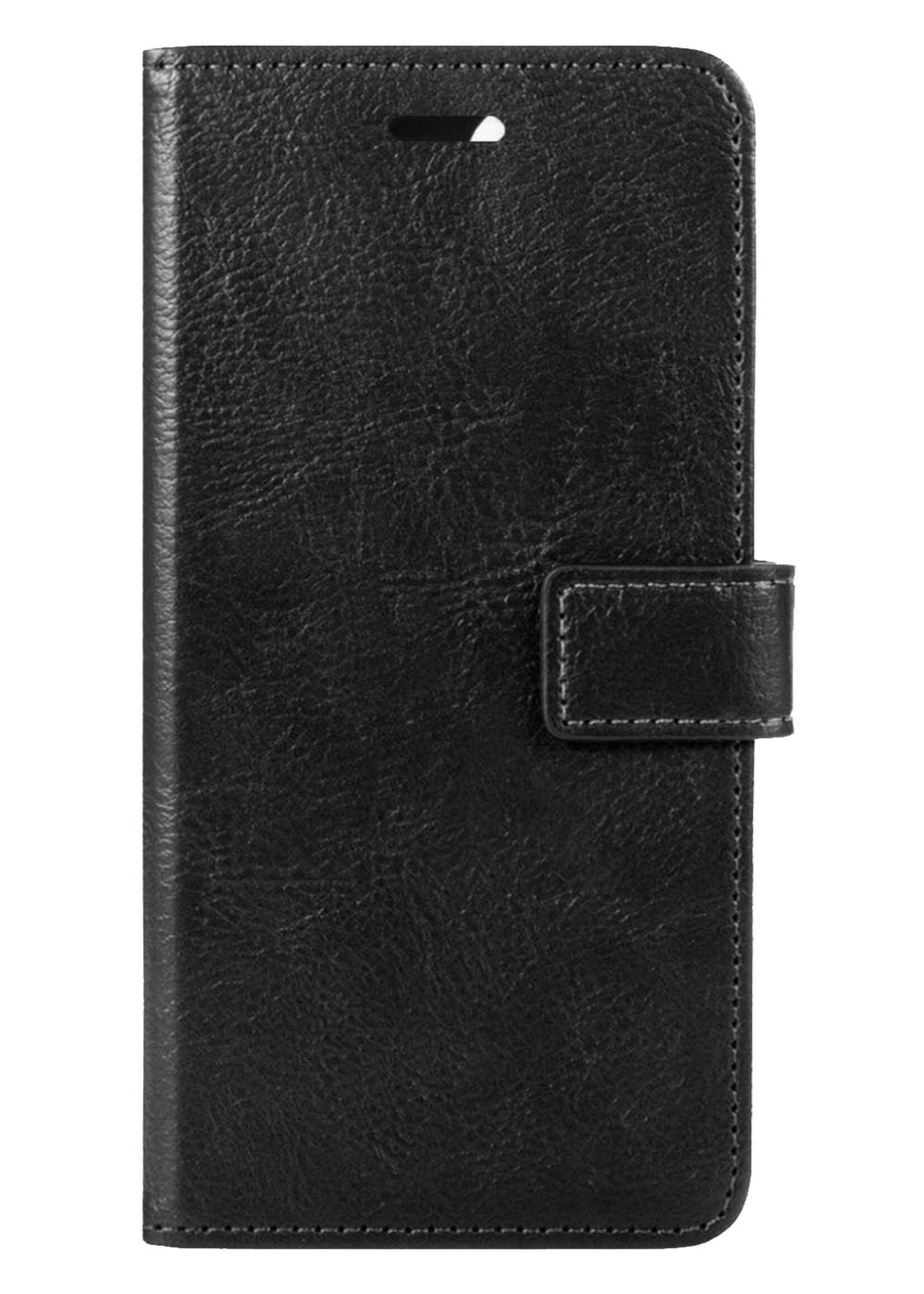 BTH Hoes voor iPhone 14 Plus Hoesje Book Case Hoes Portemonnee Cover Walletcase - Hoes voor iPhone 14 Plus Hoes Bookcase Hoesje - Zwart