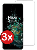 BTH BTH OnePlus 10T Screenprotector Glas - 3 PACK