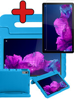 BTH BTH Lenovo Tab P11 Plus Kinderhoes Met Screenprotector - Blauw