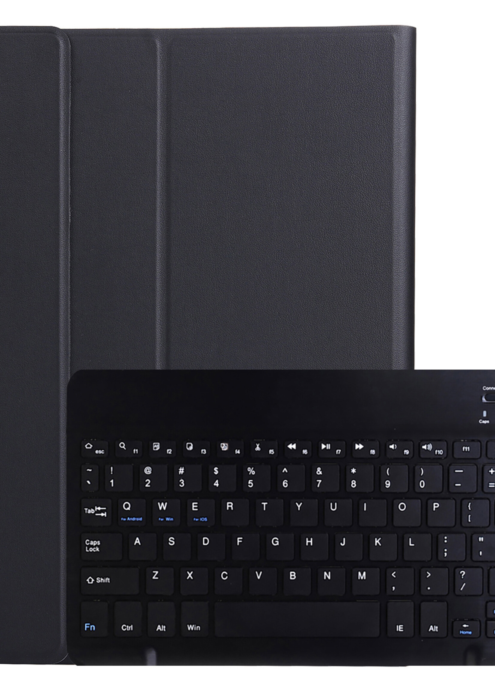 BTH Lenovo P11 Hoesje Toetsenbord Hoes Luxe Keyboard Case Cover - Zwart