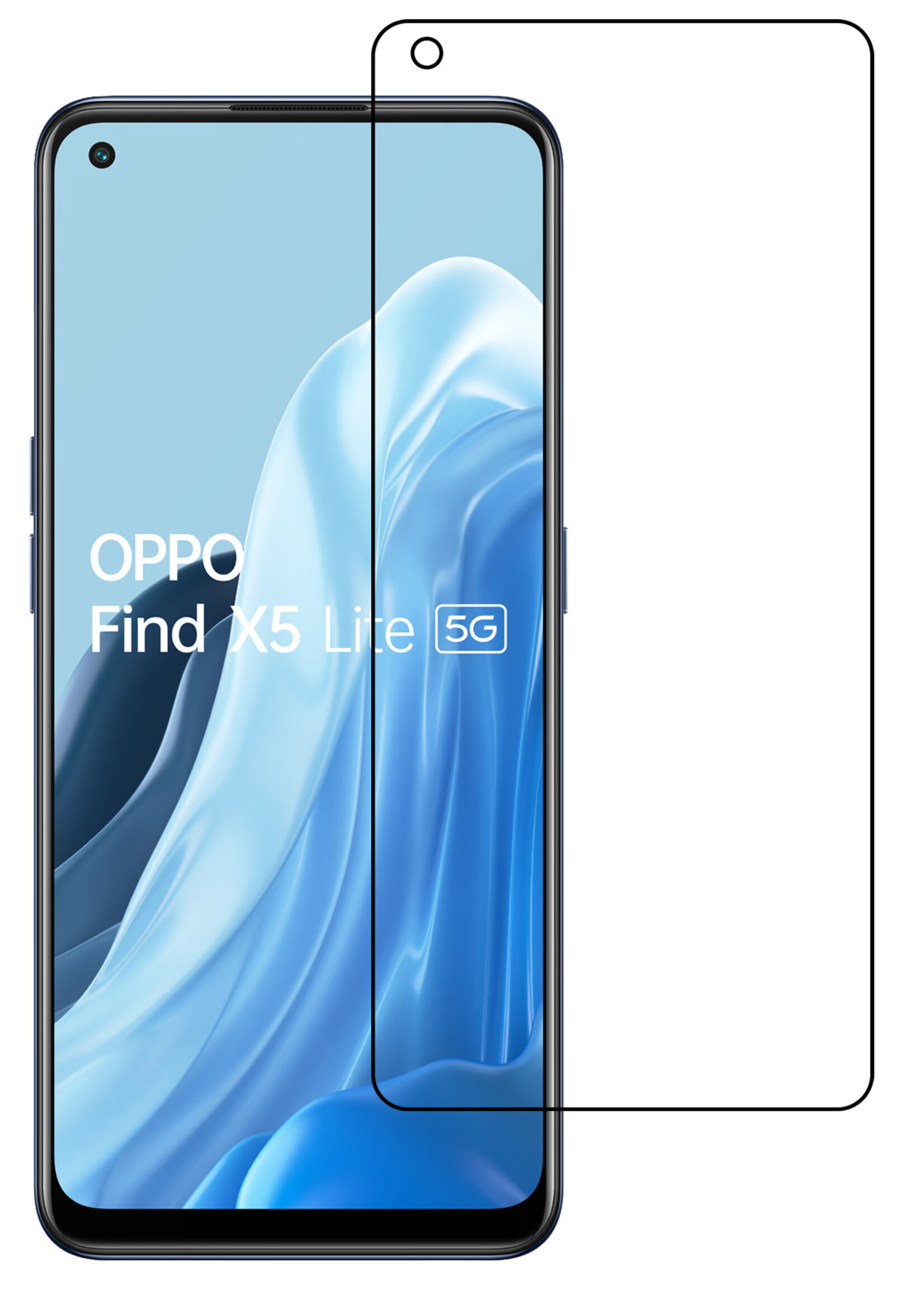 BTH OPPO Find X5 Lite Screenprotector Glas Gehard Tempered Glass - OPPO Find X5 Lite Screen Protector Screen Cover