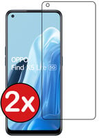 BTH BTH OPPO Find X5 Lite Screenprotector Glas - 2 PACK