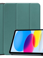 BTH BTH iPad 10 2022 Hoesje - Donkergroen