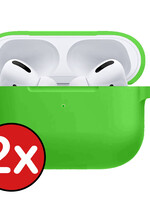 BTH BTH AirPods Pro 2 Hoesje - Groen - 2 PACK