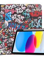 BTH BTH iPad 10 2022 Hoesje Met Uitsparing Apple Pencil - Graffity