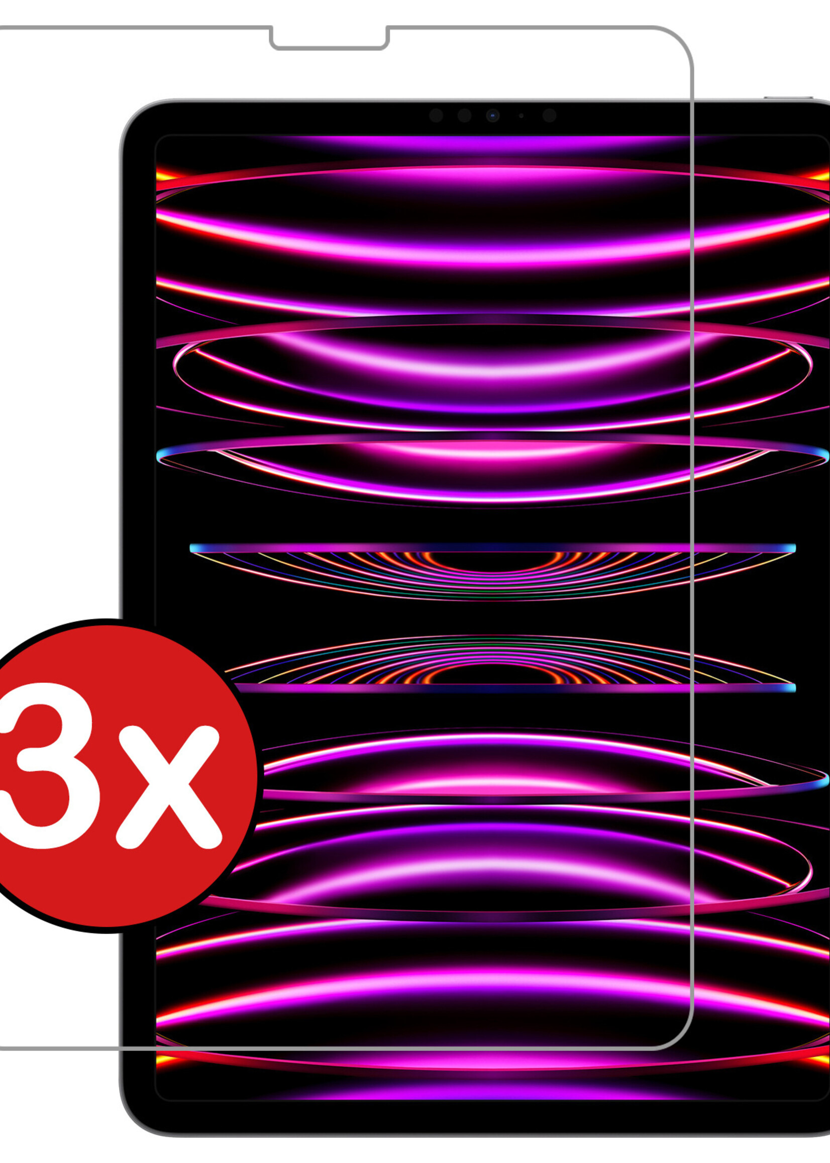 BTH BTH iPad Pro 11 inch (2022) Screenprotector - 3 PACK