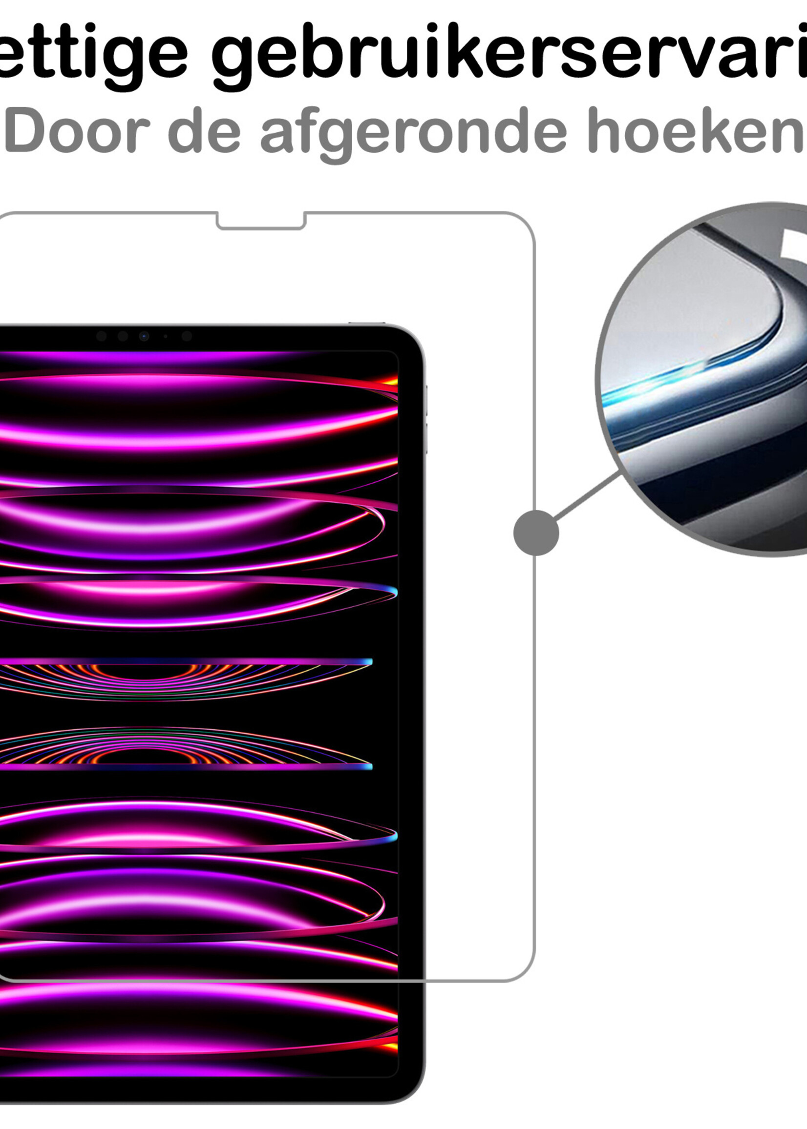 BTH BTH iPad Pro 12.9 2022 Screenprotector - 3 PACK