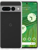 BTH BTH Google Pixel 7 Pro Hoesje Siliconen - Transparant