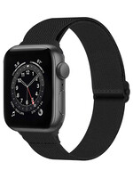 BTH BTH Apple Watch Bandje Stof Verstelbaar (38/40/41 mm) - Zwart