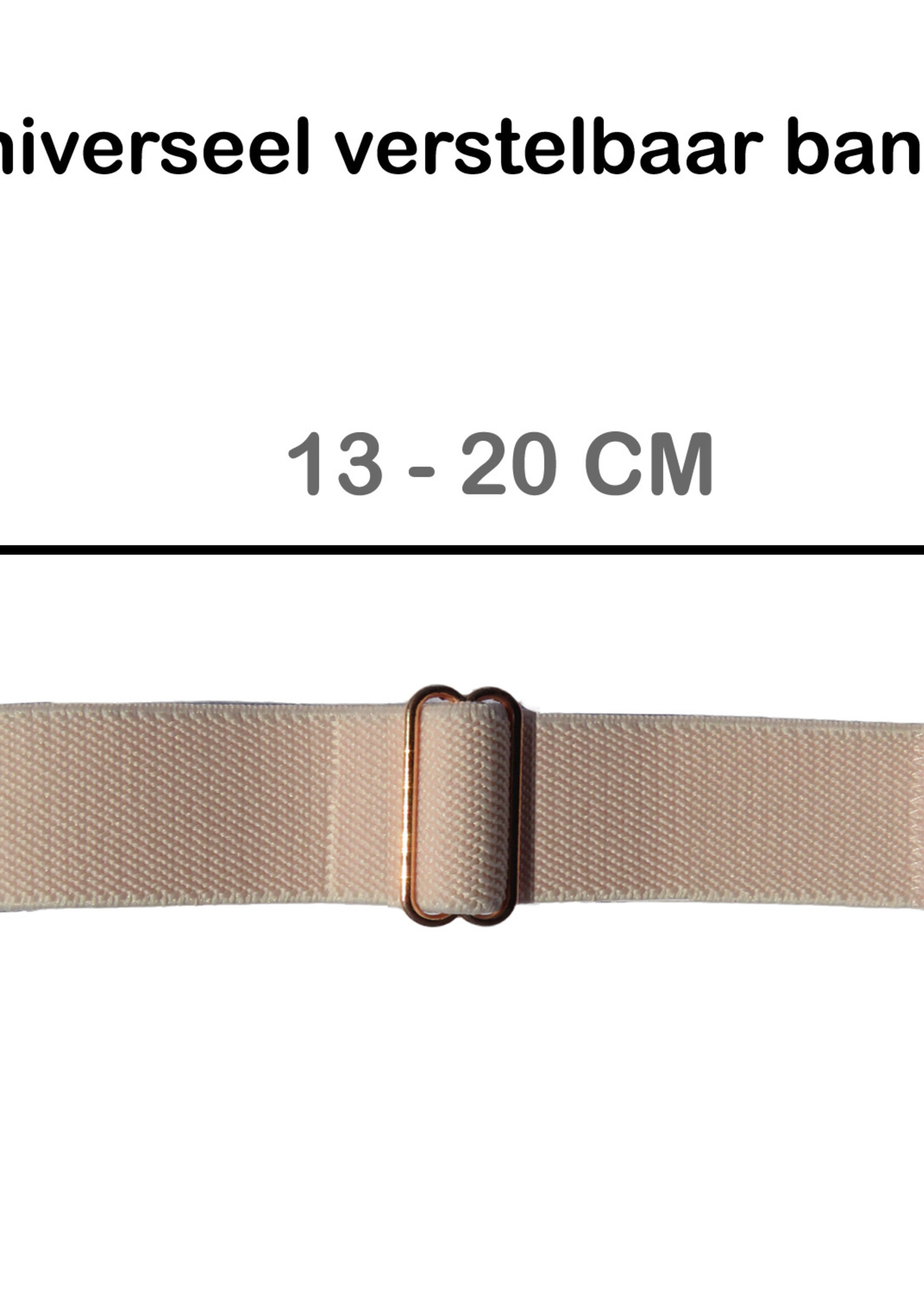 BTH Bandje Geschikt Voor Apple Watch Bandje 42/44/45 mm Nylon Polsband Met Gesp - Horloge Bandje Geschikt Voor Apple Watch 1-8 / SE - 42/44/45 mm - Creme