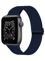 BTH BTH Apple Watch Bandje Stof Verstelbaar (42/44/45 mm) - Donkerblauw