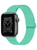 BTH BTH Apple Watch Bandje Stof Verstelbaar (42/44/45 mm) - Mint