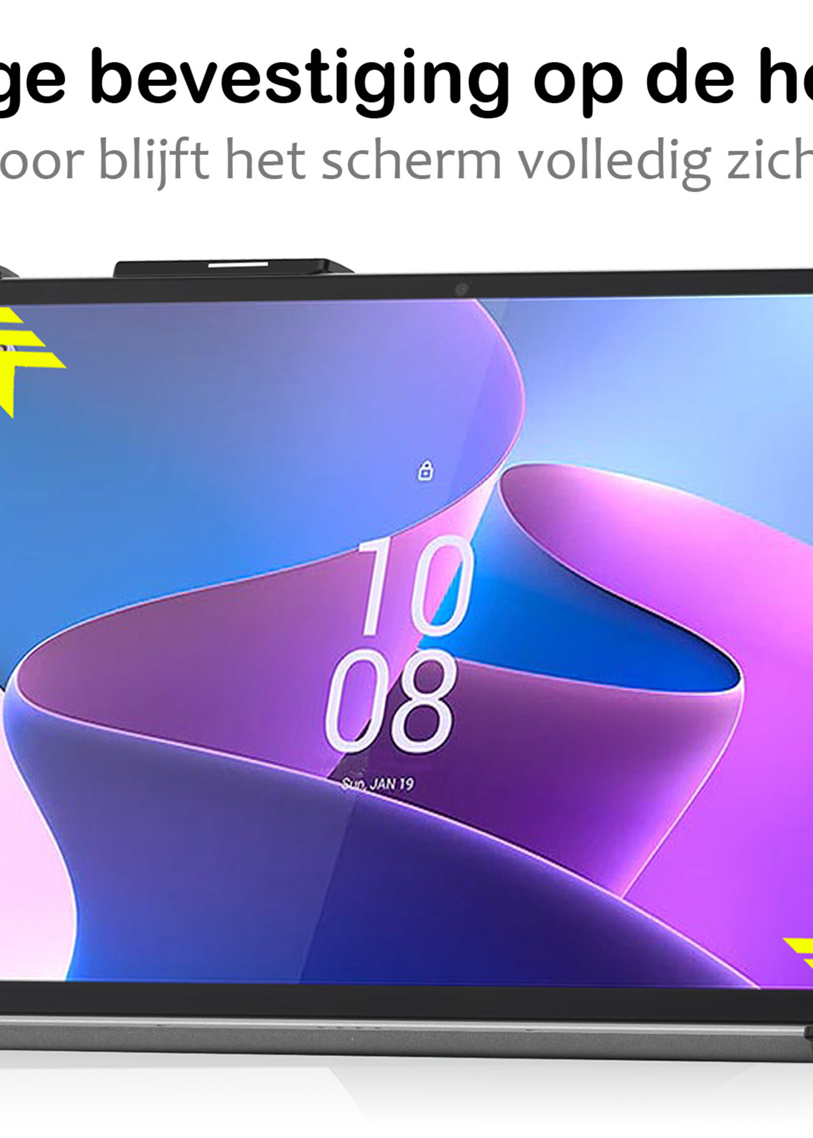 BTH Lenovo Tab P11 Pro Hoesje (2e gen) Book Case Hoesje Met Lenovo Pen Uitsparing - Lenovo Tab P11 Pro Hoes Cover - 11,2 inch - Bloesem