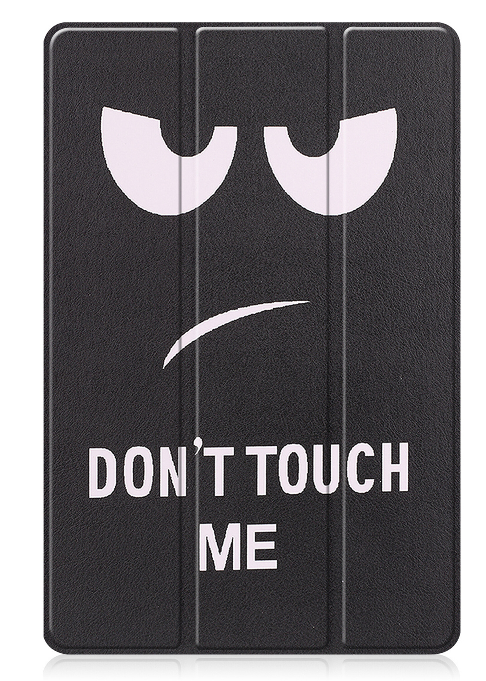 BTH Hoes Geschikt voor Lenovo Tab P11 Pro Hoes Book Case Hoesje Trifold Cover Met Uitsparing Geschikt voor Lenovo Pen Met Screenprotector - Hoesje Geschikt voor Lenovo Tab P11 Pro Hoesje Bookcase - Don't Touch Me