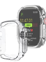 BTH BTH Apple Watch Ultra Hoesje Siliconen Transparant - 49 mm