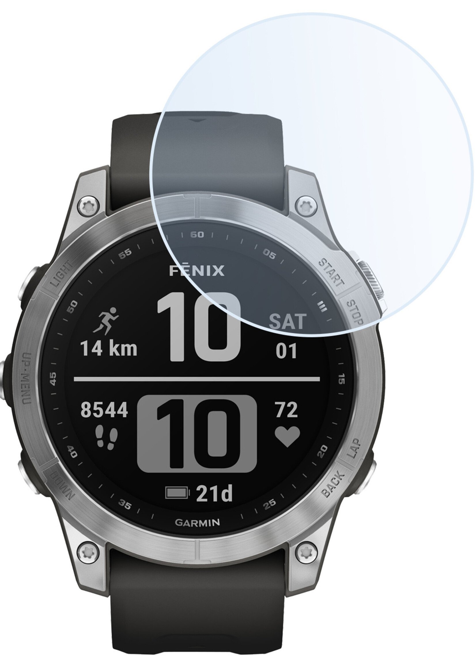 BTH Garmin Fenix 7 Screenprotector Glas Gehard Screen Protector Screen Cover - Garmin Fenix 7 Screenprotector Tempered Glass